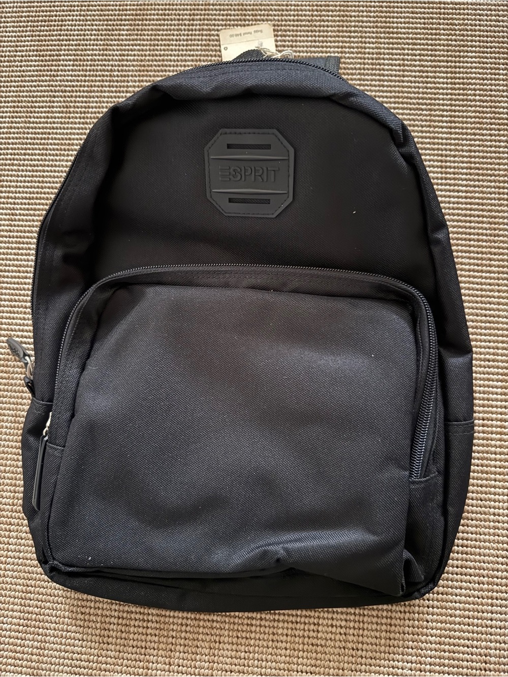 NWT Vintage Esprit Black Backpack - Durable Everyday Bag